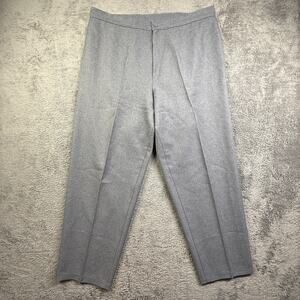 Vintage 80s Levi's Bend Over Dress Pants Women's 36x30 Gray Pull On Career Wear